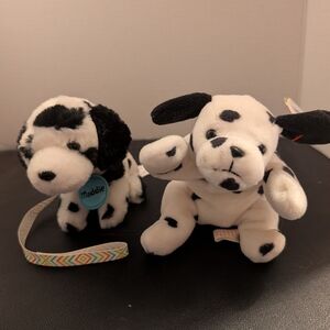 Dalmations TY And Gund, Maddie And Dotty Plushies